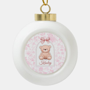 Boule En Céramique Kinsley Conception personnalisée d'ours en peluc