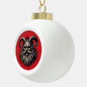Boule En Céramique Krampus (Droite)