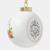 Boule En Céramique La Danse Favorise La Vie (Gauche)