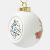 Boule En Céramique La Danse Favorise La Vie (Droite)