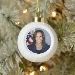 Boule En Céramique Le candidat du président Kamala Harris US 2024