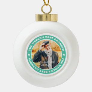 Boule En Céramique Le meilleur grand-père du monde moderne Star Phot