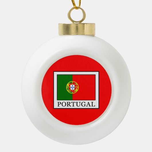 Boule En Céramique Le Portugal (Devant)