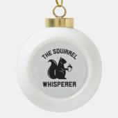 Boule En Céramique Le Whisperer d'écureuil | Écureuil (Devant)