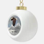 BOULE EN CÉRAMIQUE LES AILES AIMENT EAGLES (Droite)