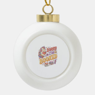 Boule En Céramique Licorne Désolé je suis Réservé Design Zazzle Fanta