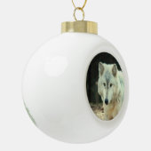 Boule En Céramique Loup (Gauche)
