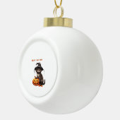 Boule En Céramique Magie dans mes pattes - Halloween Design Chat clas (Droite)