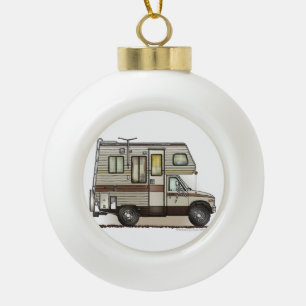 Boule En Céramique Magnet du campeur rv de ClassC