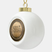 Boule En Céramique Marcus Aurelius Citation Restez sur la beauté de l (Droite)