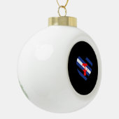 Boule En Céramique Masque Fierté (Gauche)