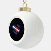 Boule En Céramique Masque Fierté (Droite)