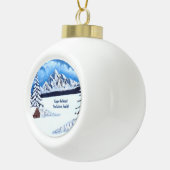 Boule En Céramique Merveille d'hiver (Droite)