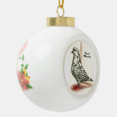 Boule En Céramique Mondain français 1973 (Gauche)