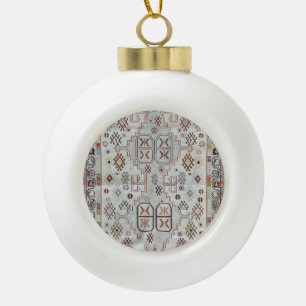 Boule En Céramique Motif persan oriental