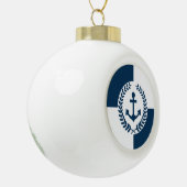 Boule En Céramique Nautical themed design (Gauche)