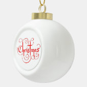 BOULE EN CÉRAMIQUE NOËL (Droite)