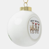 Boule En Céramique Noël 2026, (Gauche)