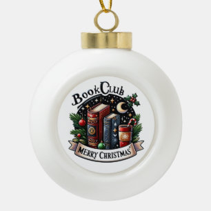 Boule En Céramique Noël du Club du livre
