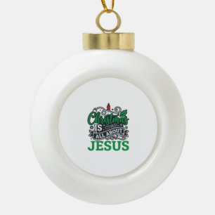 Boule En Céramique Noël est tout au sujet de la conception de Jésus