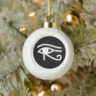 Boule En Céramique Oeil de Horus Egyptien