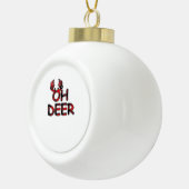 Boule En Céramique Oh Deer Clean Layout (Droite)
