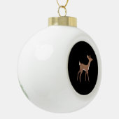 Boule En Céramique Oh Deer Me Whimsical Creative Design (Gauche)