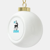 Boule En Céramique Oh Deer Minimal Design (Droite)