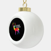 Boule En Céramique Oh Deer Queer Funny Pun LGBT Pride Design (Droite)