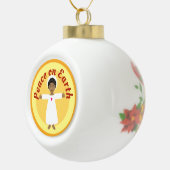 Boule En Céramique Paix sur Terre Jésus (Droite)