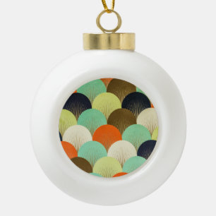 Boule En Céramique Papier peint coloré : design artistique.