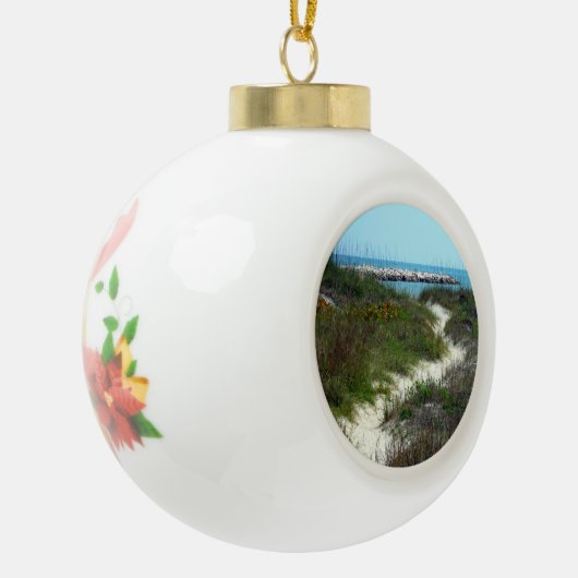 Boule En Céramique Par la mer (Gauche)