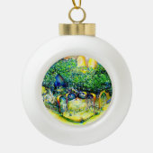 Boule En Céramique Pas le premier du Dernier temps (Devant)