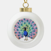 Boule En Céramique Peacock coloré (Devant)