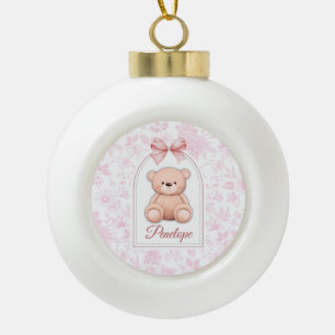 Boule En Céramique Penelope Conception personnalisée d'ours en pelu