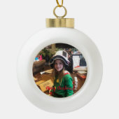 Boule En Céramique PERSONNALISER/Ajouter votre photo (Devant)