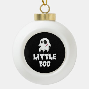 Boule En Céramique Petit Boo Dans Graphique Cool D'Halloween