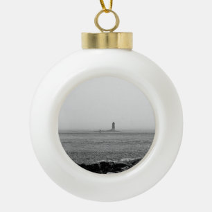 Boule En Céramique Phare au loin