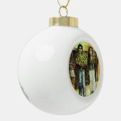 Boule En Céramique Phase de ChapeI Sixtine d'un ChaIIenge (Gauche)