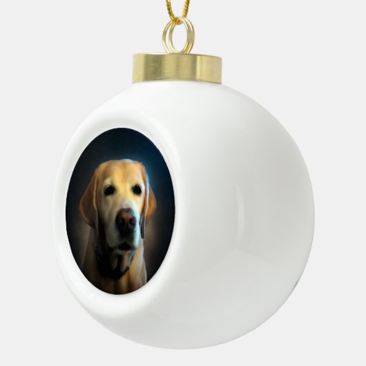 Boule En Céramique Photo de l'animal (Droite)