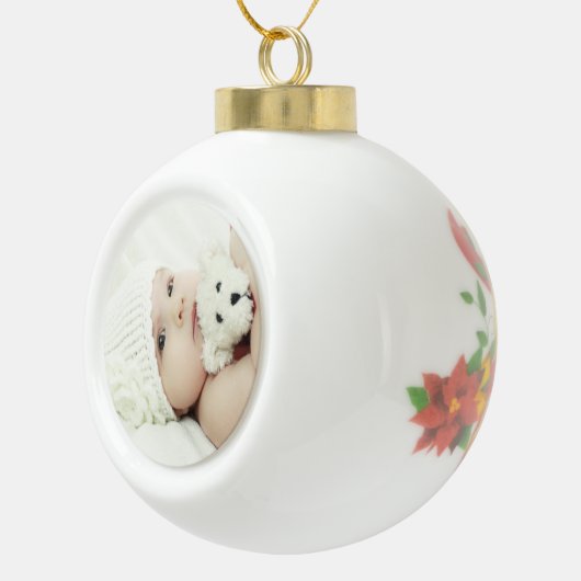 Boule En Céramique Photo personnalisée (Droite)