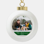 Boule En Céramique Photo personnalisée de style moderne (Devant)