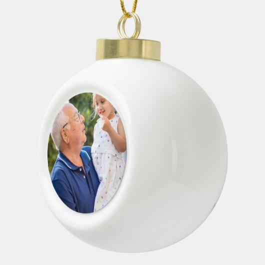 Boule En Céramique Photo simple (Droite)