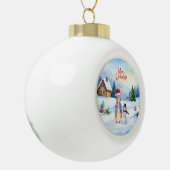 Boule En Céramique Pierre le lapin Maison de pain de Ginger (Gauche)