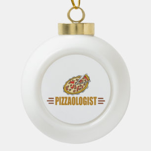 Boule En Céramique Pizza drôle