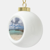 Boule En Céramique Plage sur l'île de Palm - Aruba (Droite)