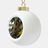 Boule En Céramique Point de repère de la Région des lacs (Droite)