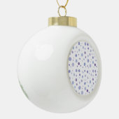 Boule En Céramique pois peint à la main (Gauche)