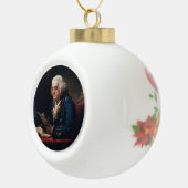 Boule En Céramique Portrait de pouce, Benjamin Franklin Père fondateu (Droite)