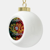 Boule En Céramique Portuguese designs ceramic ornament (Droite)